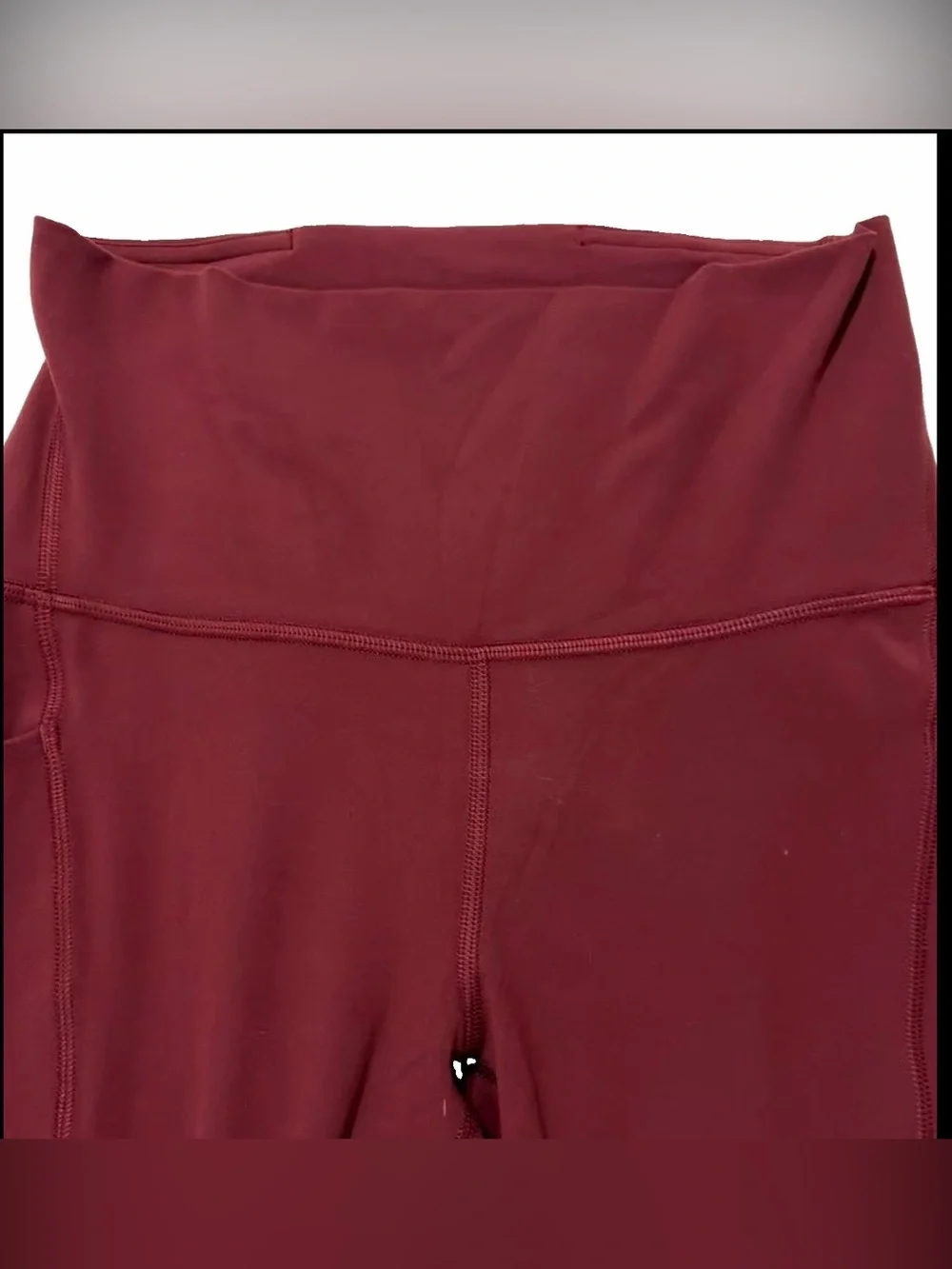 NWT*LULULEMON*SIZE 6*ALIGN HI RISE 28”L PANT*POCKETS*BURGUNDY BAY*AUTHENTIC $128